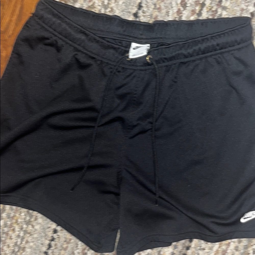 Men’s Black Nike Mesh Gym Shorts